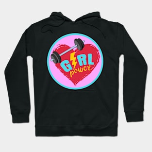 Girl Power Weightlifter Hoodie